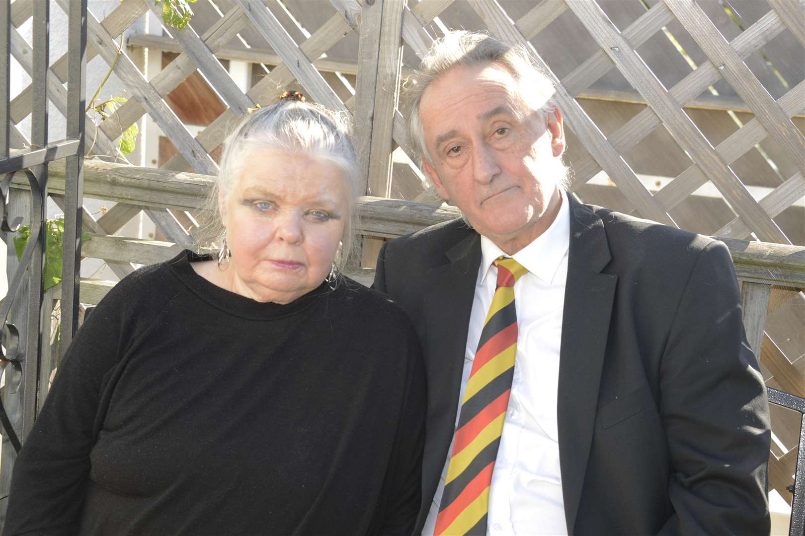Su Gorman and her husband, Steve Dymond. Picture: Paul Amos