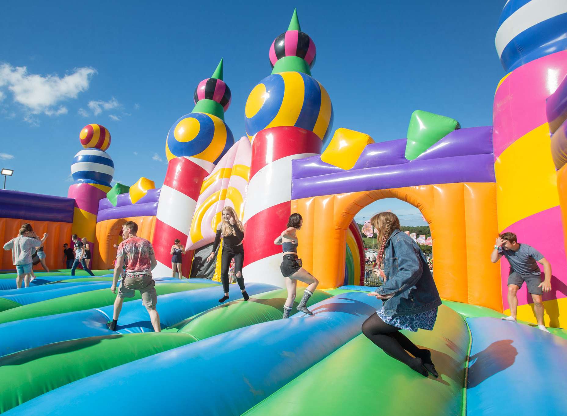 The world's biggest bouncy castle is coming to Dreamland