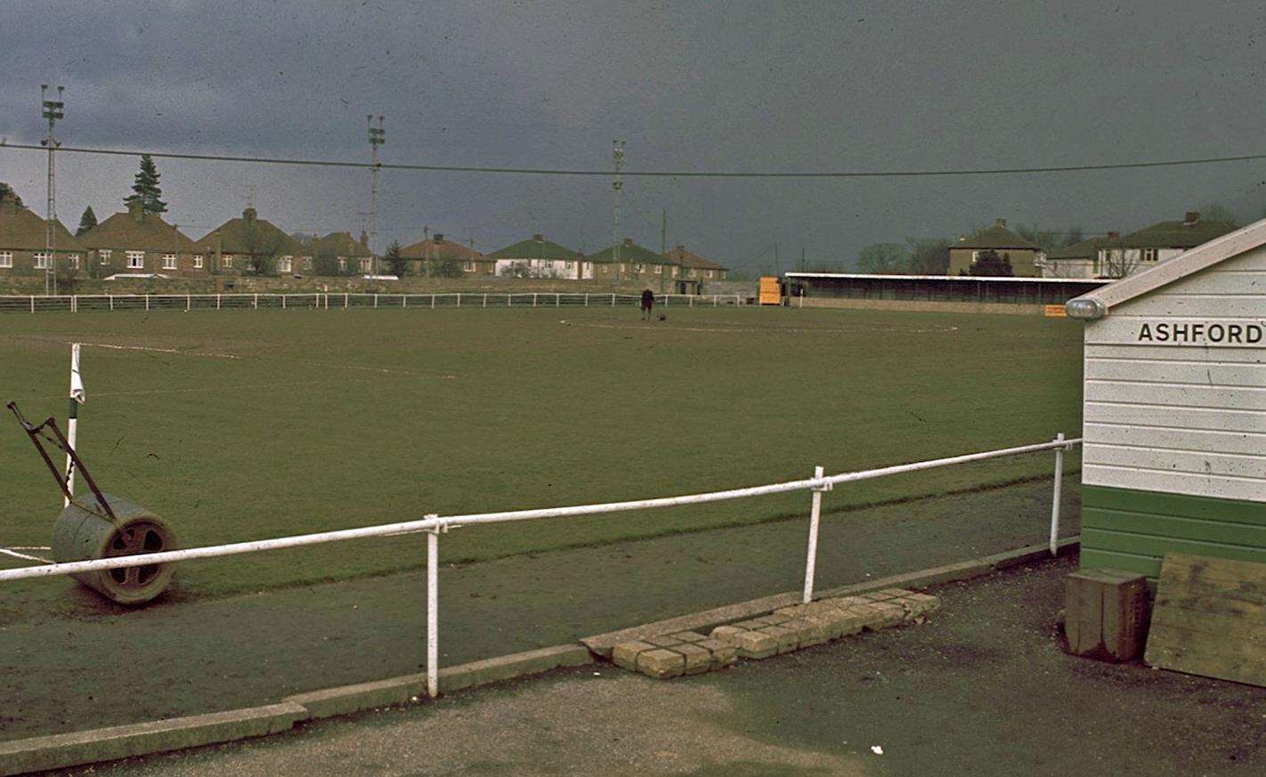 Ashford’s old Essella Park ground in 1979
