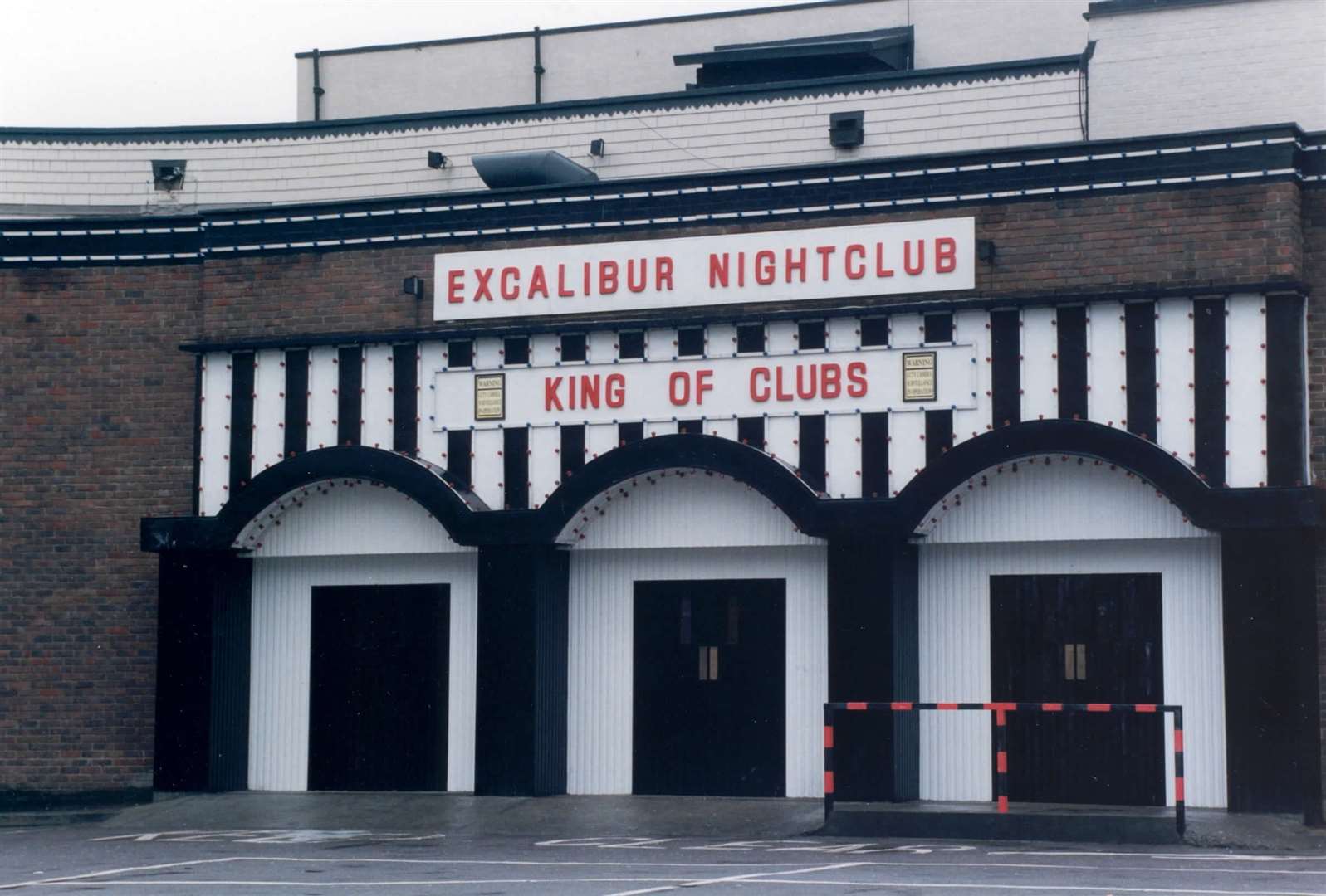 Excalibur Nightclub, Gillingham, Kent, in 1997