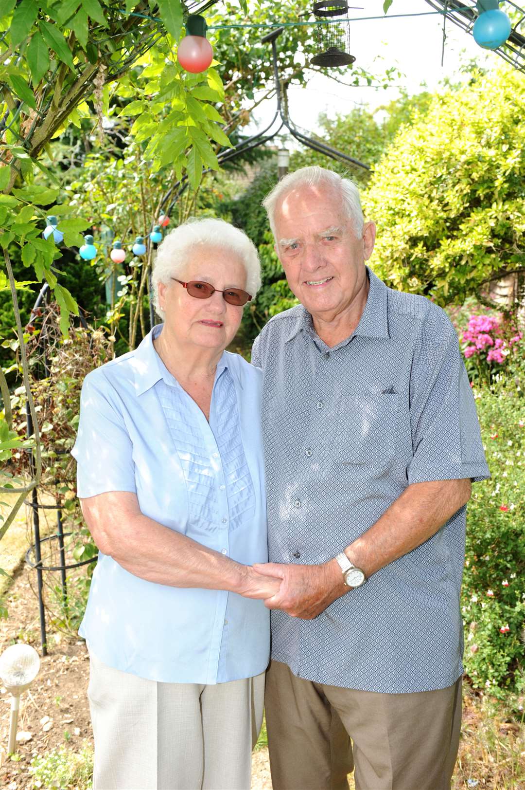 Joan and Harry Wheeler celebrated their 70th wedding anniversary