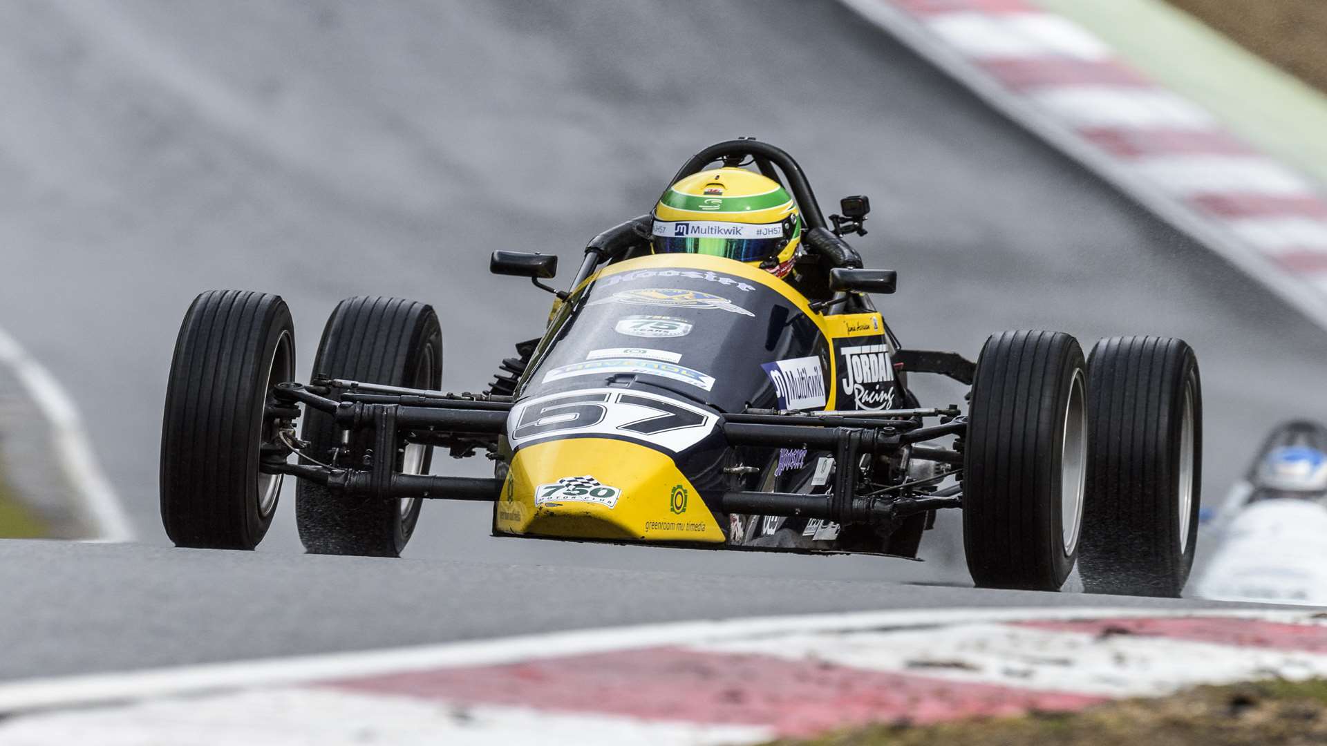 Jamie Harrison racing in the Formula Vee championship Picture: Jonathan Elsey Motorsport Photography
