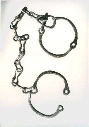 Sadly not all our history is pleasant: Iron Age slave chains