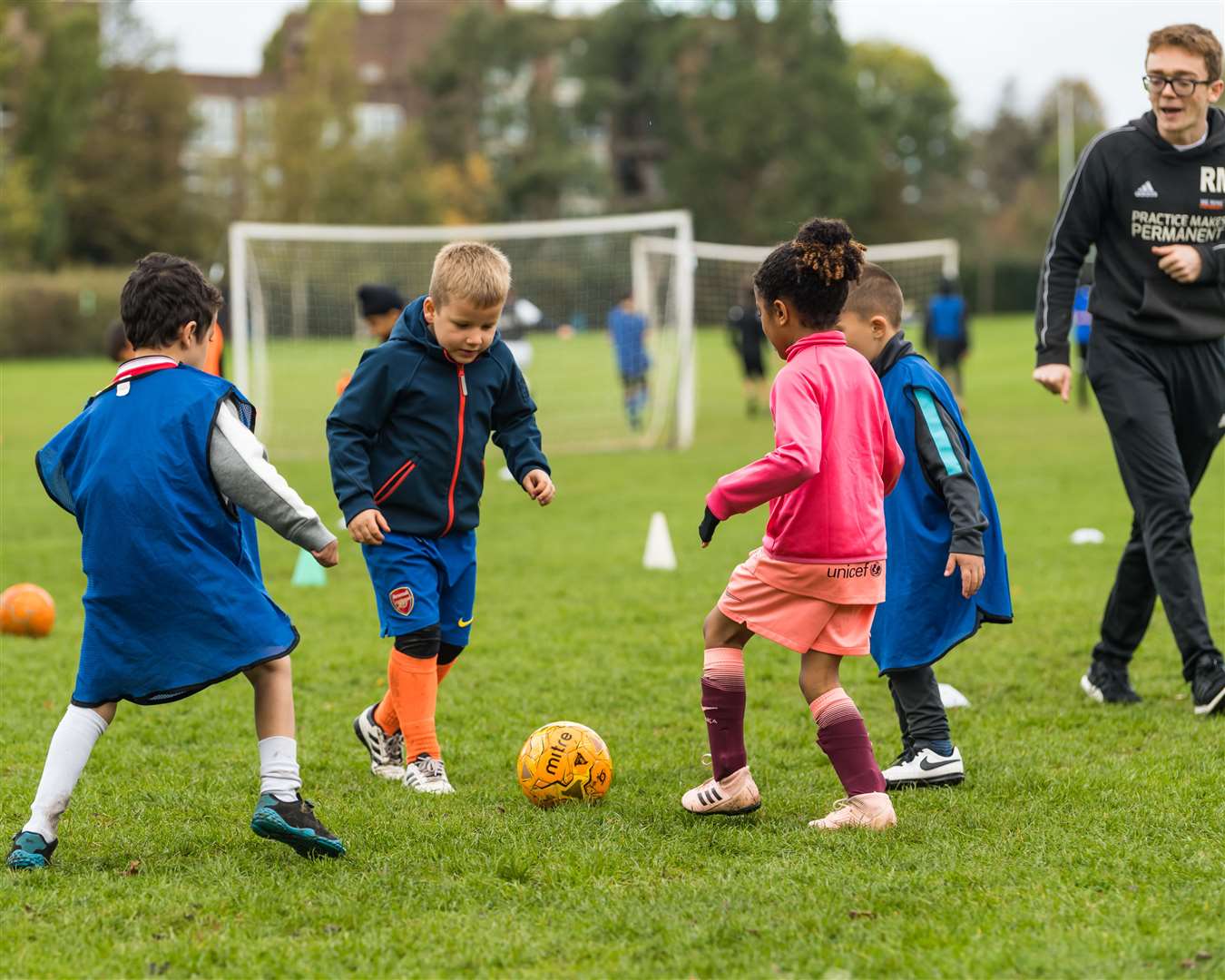 Children playing at a We Make Footballers Session in London (21166976)