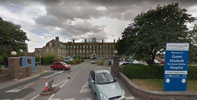 The QEQM Hospital in Margate. Picture: Google