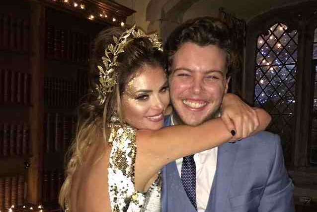 Chloe Sims and James Bennewith aka Diags Picture: @chloe_simsstarship on Instagram