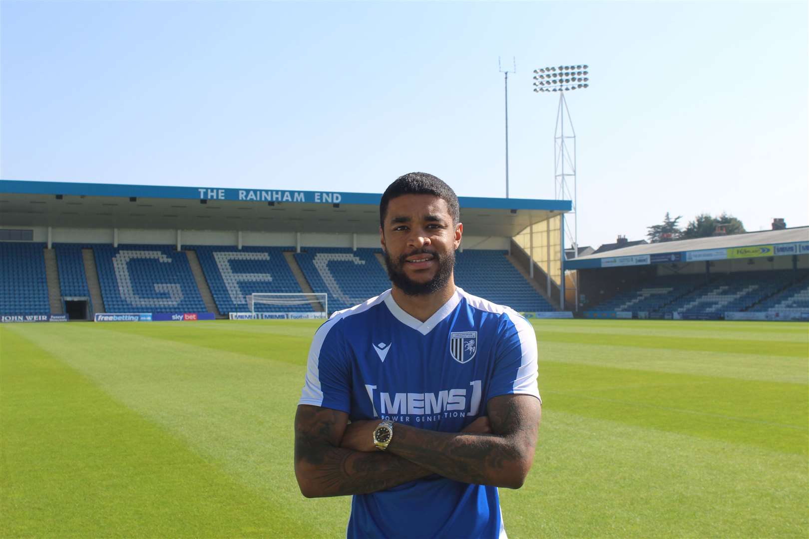 Dominic Samuel has signed for the Gills on a permanent deal Picture: GFC (42351300)