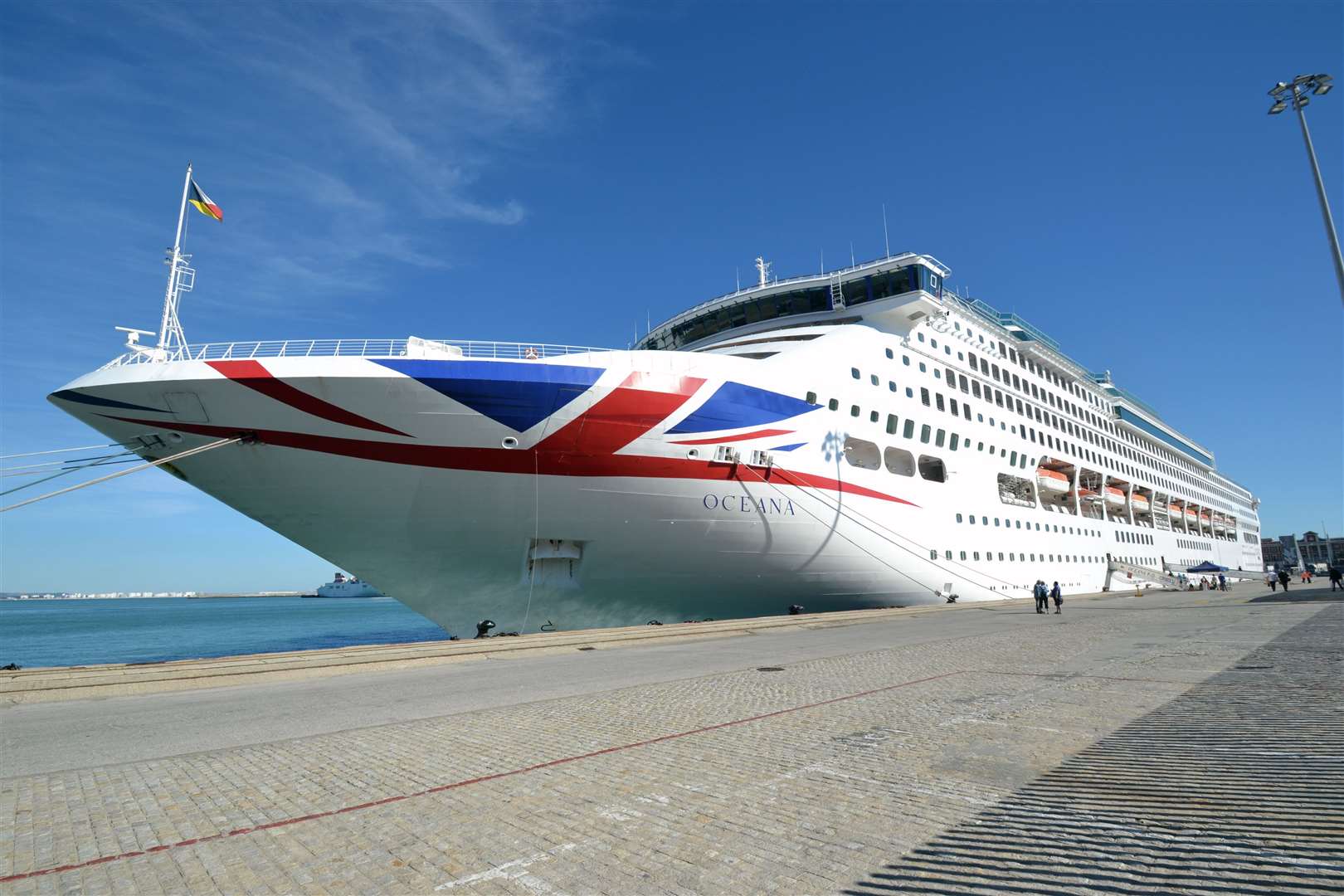 The Oceana cruise ship. Picture: Steve Salter