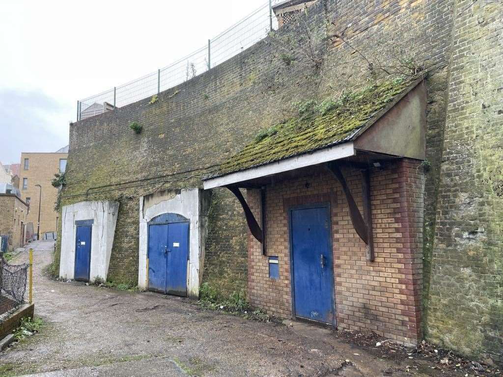 The Manor Vaults, a group of underground rooms and tunnels thought to have had military use in the Napoleonic era, are up for sale. Image: Clive Emson auctioneers