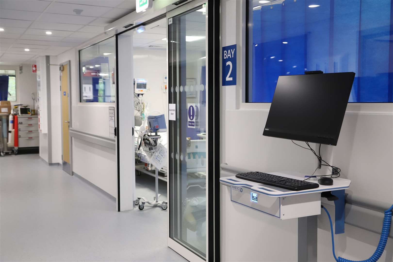 The new and improved Ruby Ward at Medway Maritime Hospital has now opened. Picture: NHS