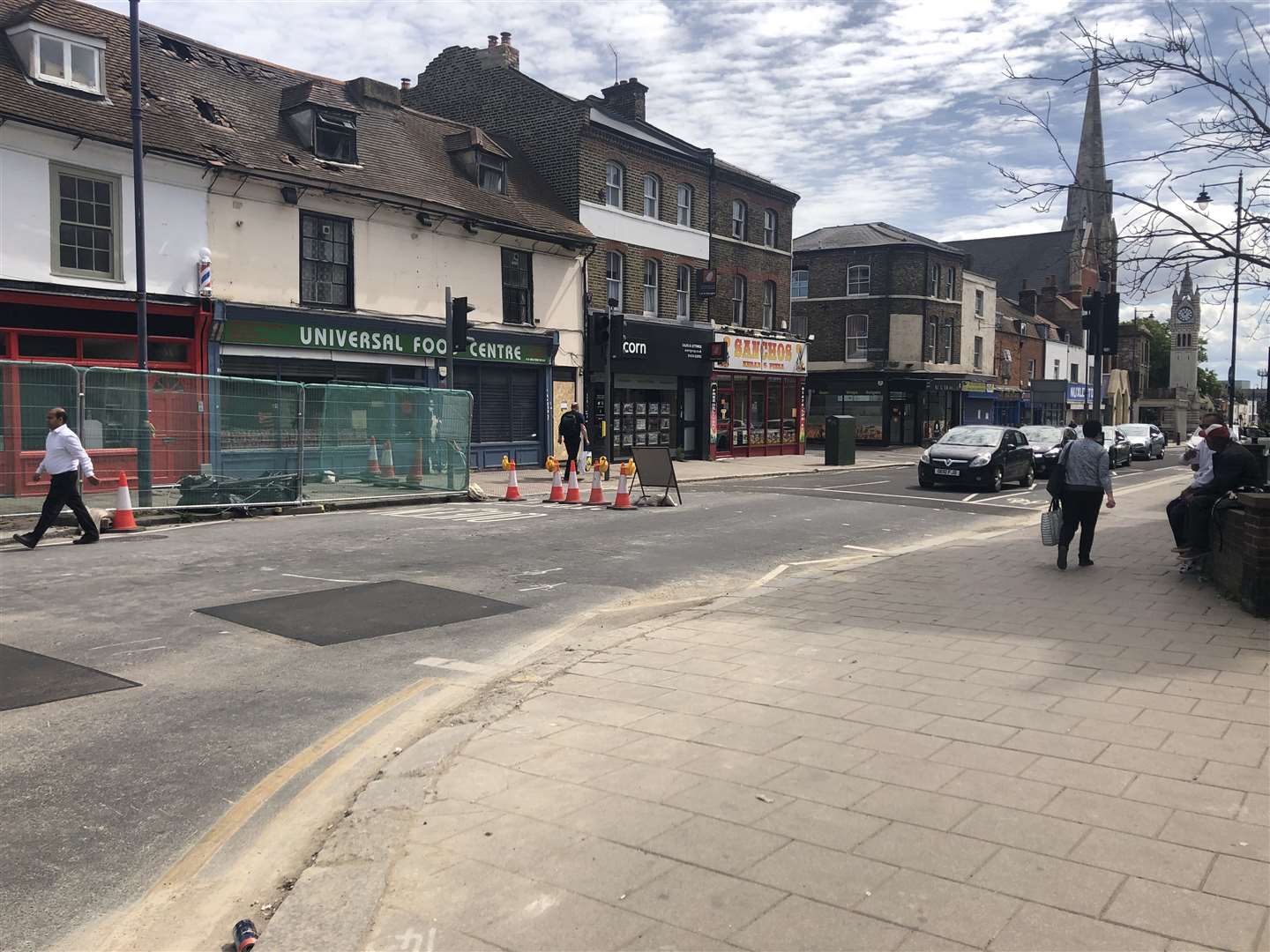 Milton Road and Queen Street are open