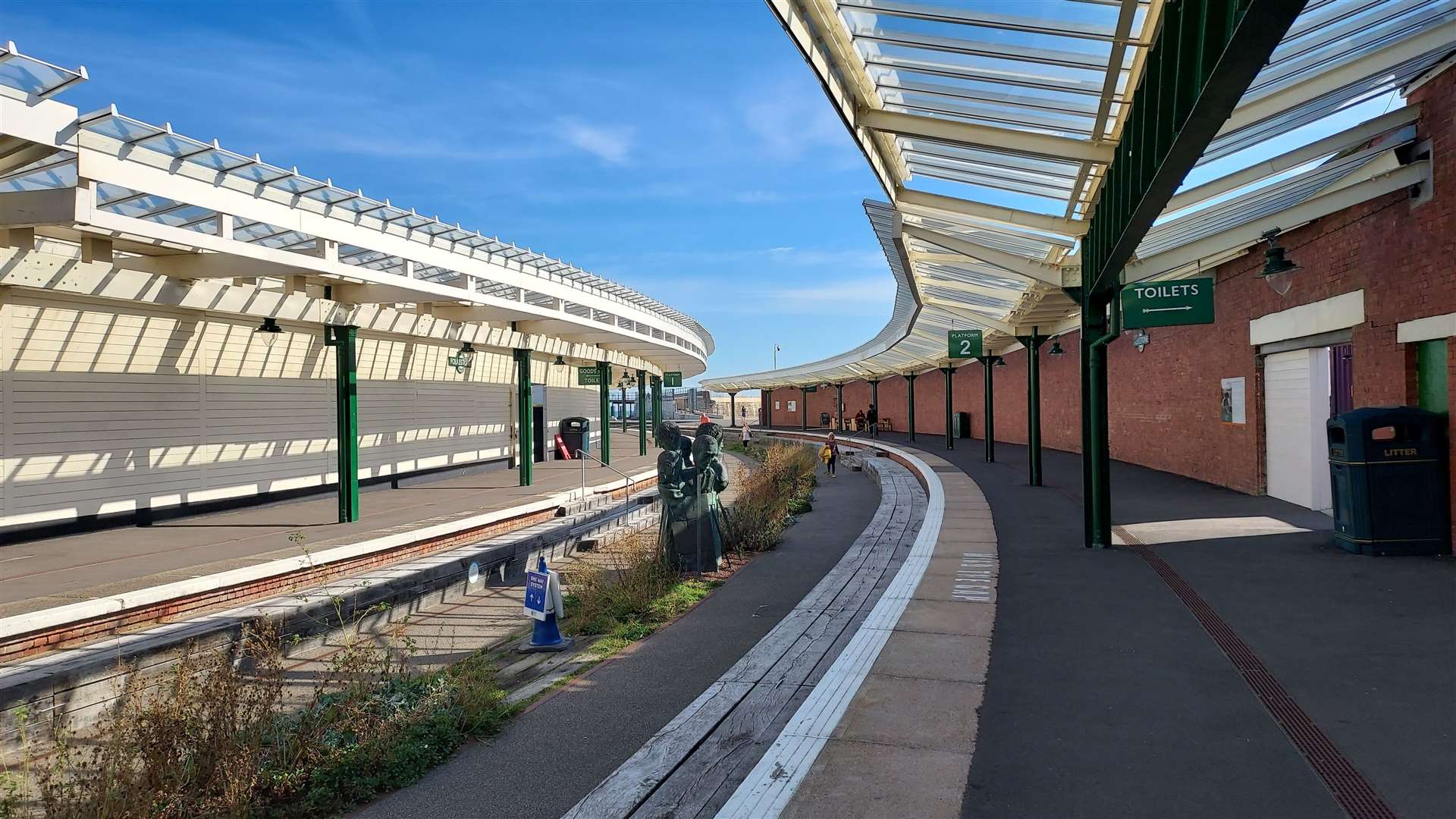 The Harbour Station was renovated as part of the rejuvenation of the Harbour Arm in 2015