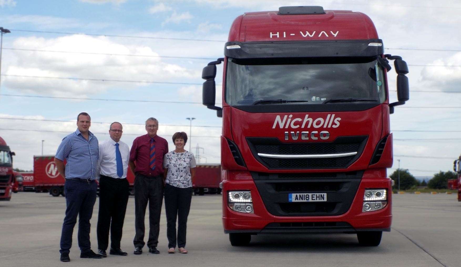 Alex Nicholls, (pictured left), operations director of a Kent logistics company, is not worried about the changes