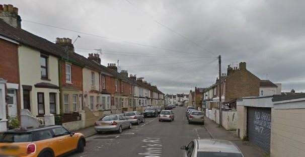 Police say they have been called to the house in St John's Road in Gillingham several times. Picture: Google