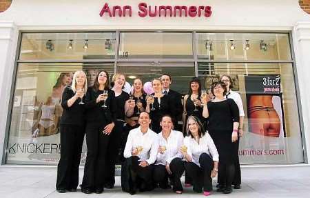 The staff of the new store celebrate its opening. Picture: GERRY WARREN