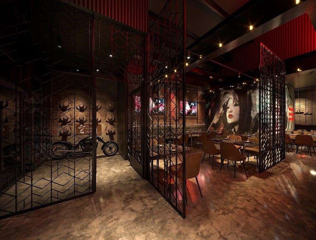 How the Korean Cowgirl restaurant is expected to look
