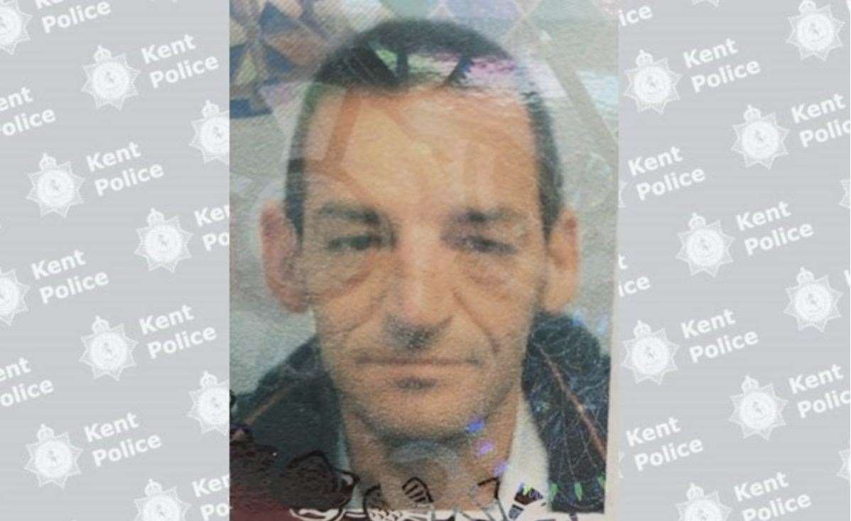Martin Bowman has gone missing from Ordnance Street, Chatham. Picture: Kent Police
