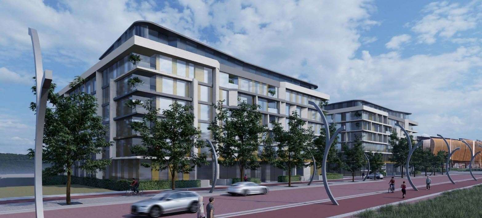The scheme forms phase two of development along Elwick Road. Picture: Holloway