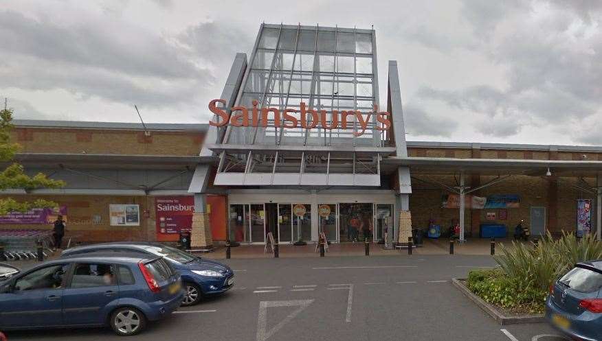 Phillip Yelding stole two bottles of booze from the Sainsbury's store in Sittingbourne