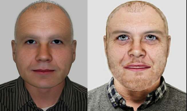 Artist’s impression of two men the Metropolitan Police want to identify (Metropolitan Police/PA)