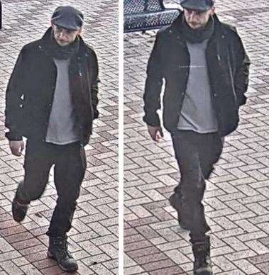 Officers would like to speak to this man. Picture: Kent Police