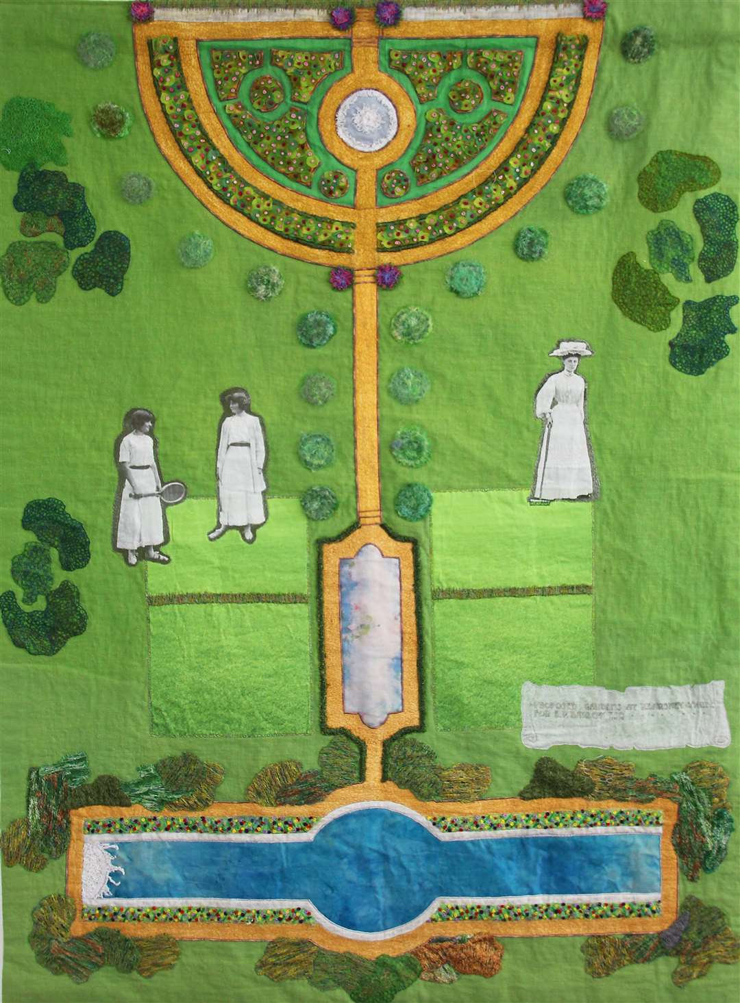 The garden panel by Wendy Ward