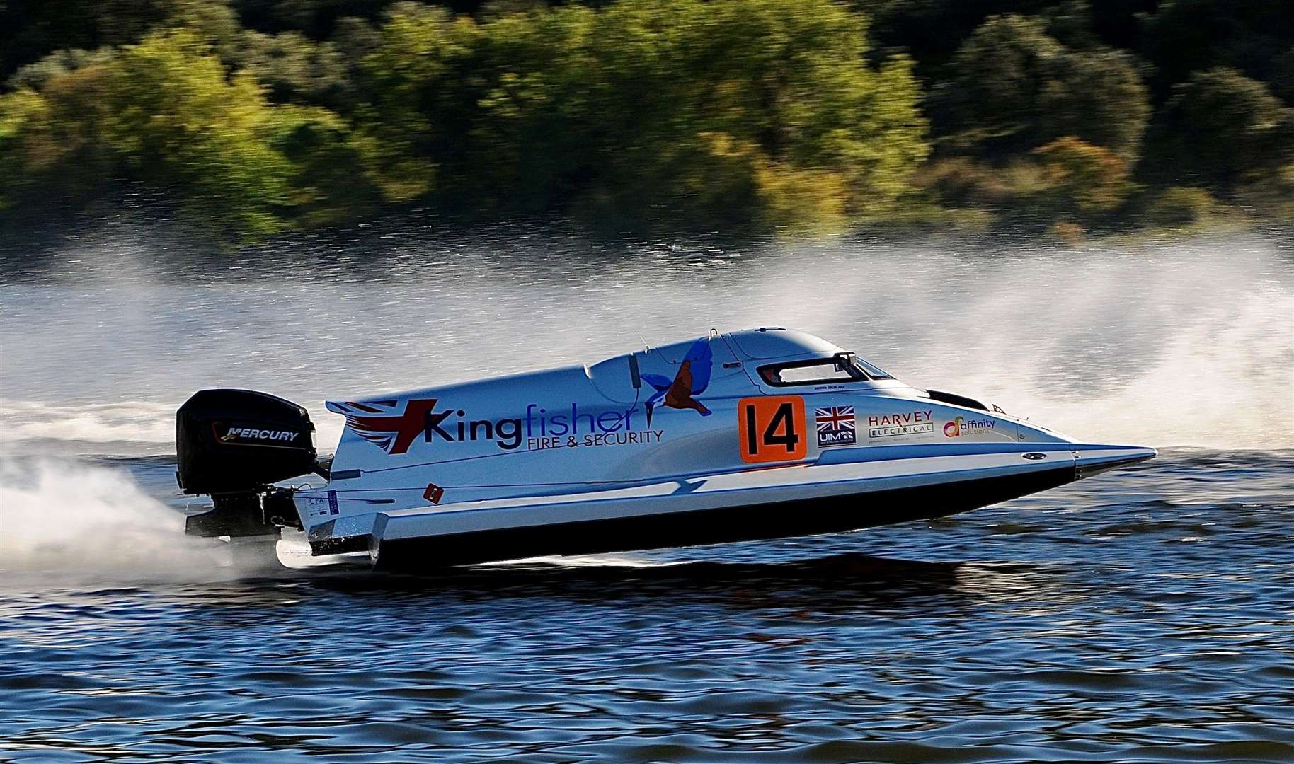 Colin Jelf in action at the final round of the F2 World Championship in Portugal. Picture: Jelf Racing