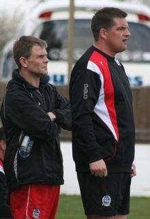 Andy Hessenthaler and Darren Hare