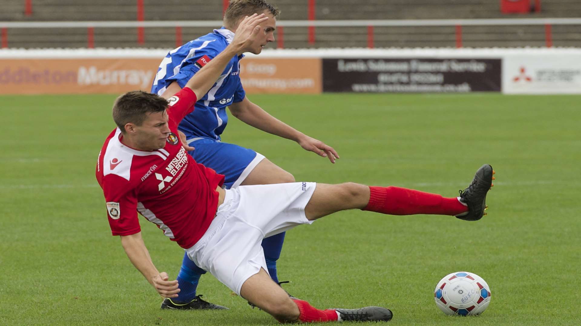 Charlie Sheringham will play no further part in Ebbsfleet's season Picture: Andy Payton