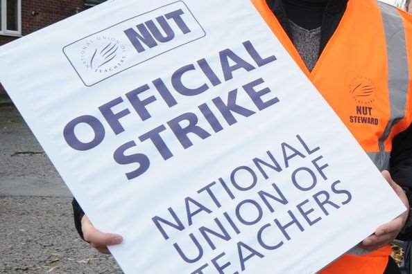 NUT strike poster