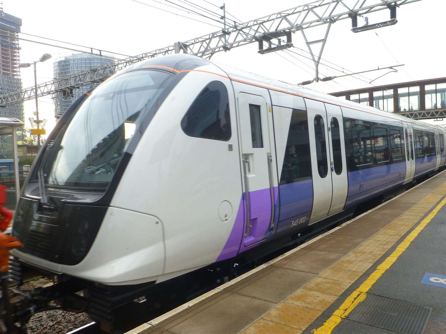 The Elizabeth line will terminate at Abbey Wood when finished, but is behind schedule.