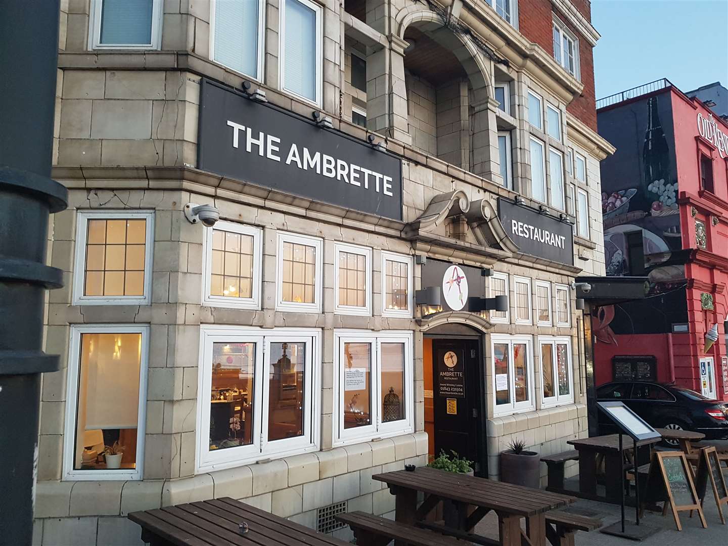 The Ambrette restaurant in Margate
