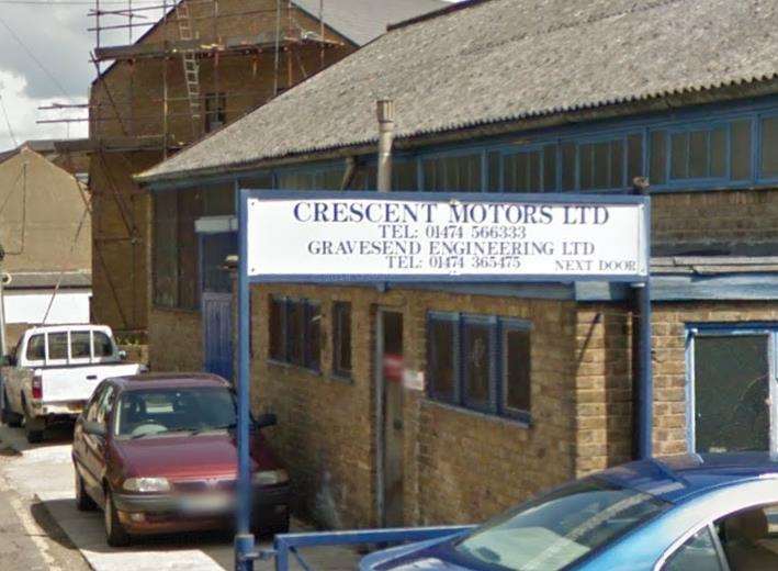 Crescent Motors, Gravesend. Picture: Google Maps