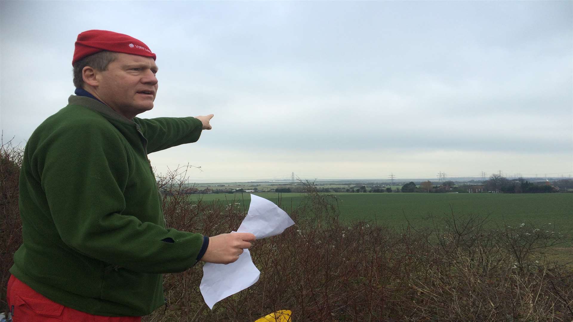 MP Adam Holloway looks at the route Option C would take