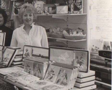 Janet Freeman loved her job in the East Kent Mercury Shop (33808710)