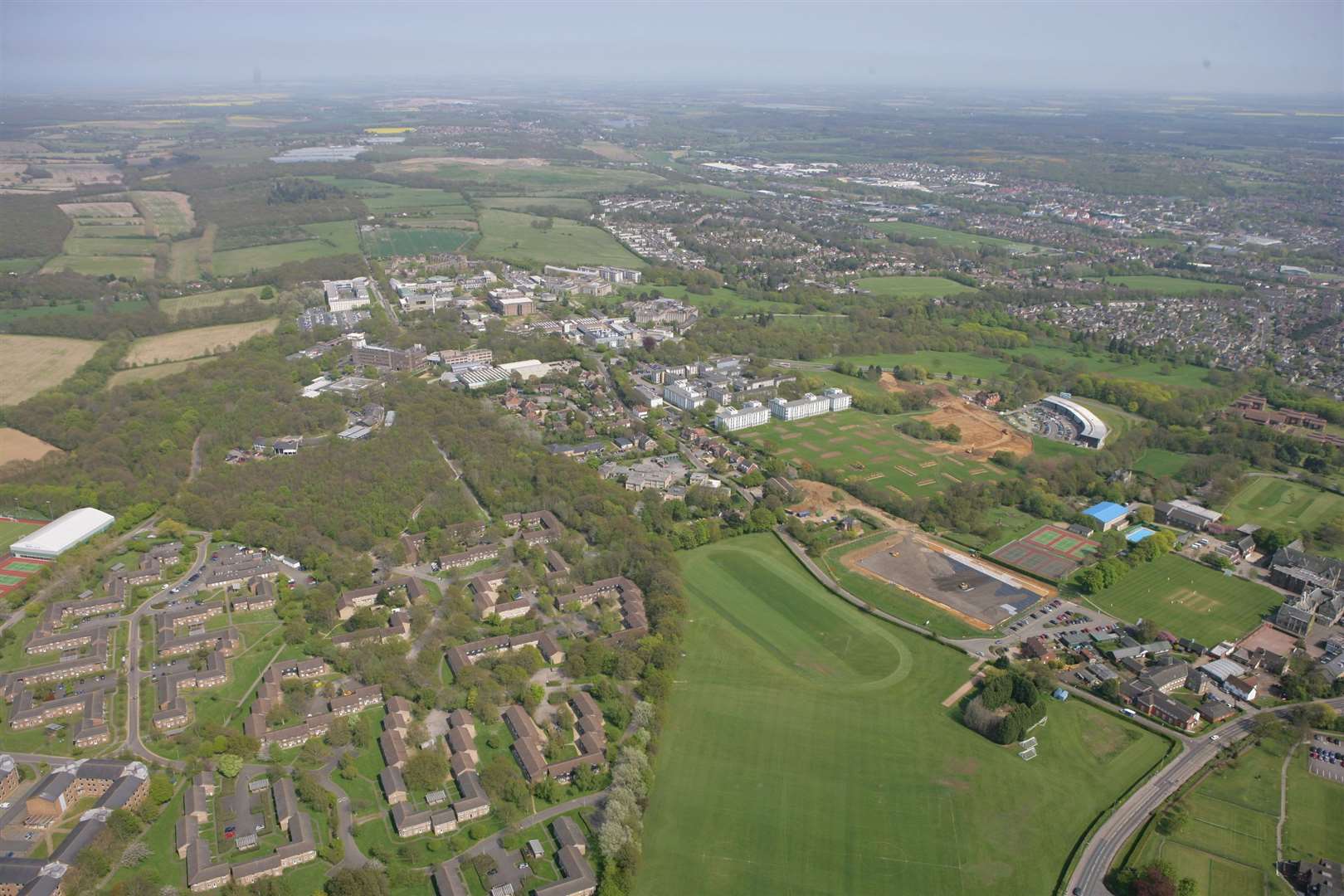 Land surrounding the University of Kent’s campus has been put forward for housing development