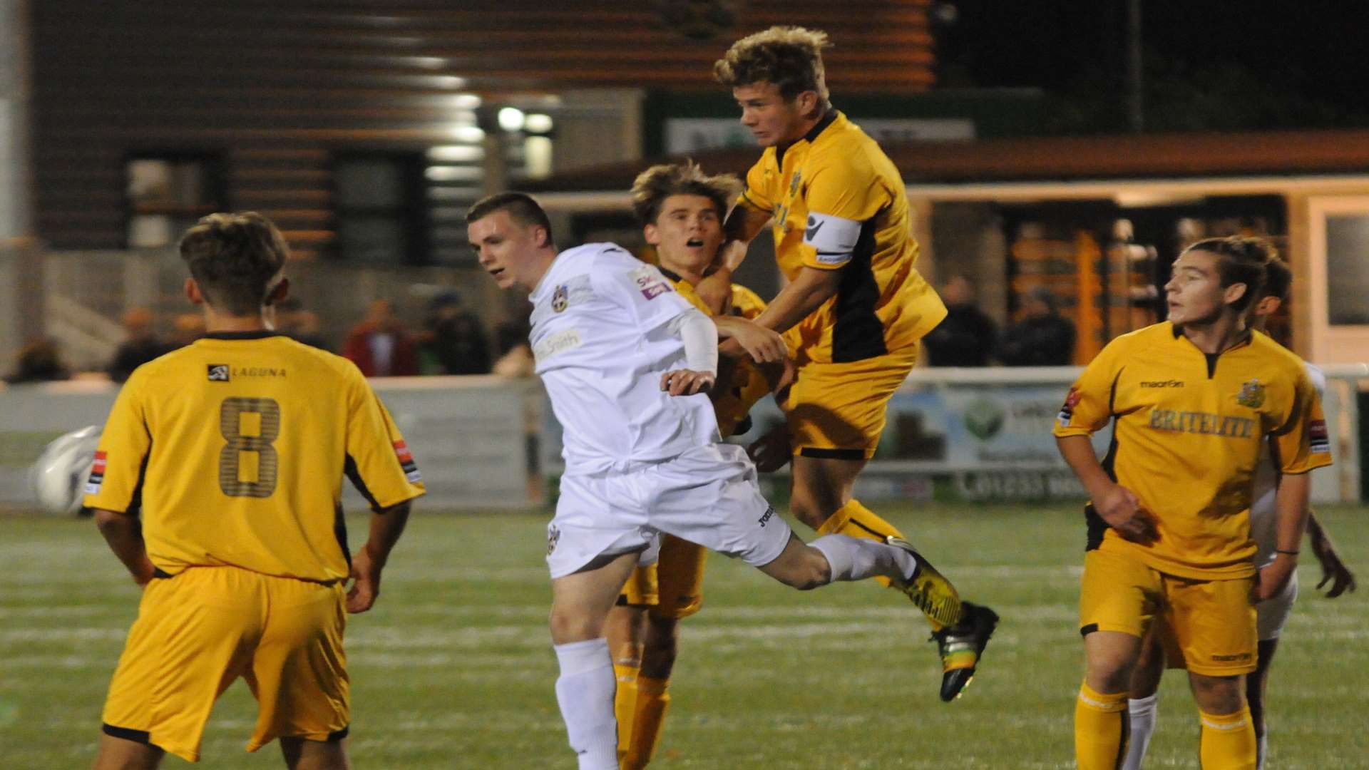 Ben Swift in action during his Maidstone days Picture: Steve Terrell