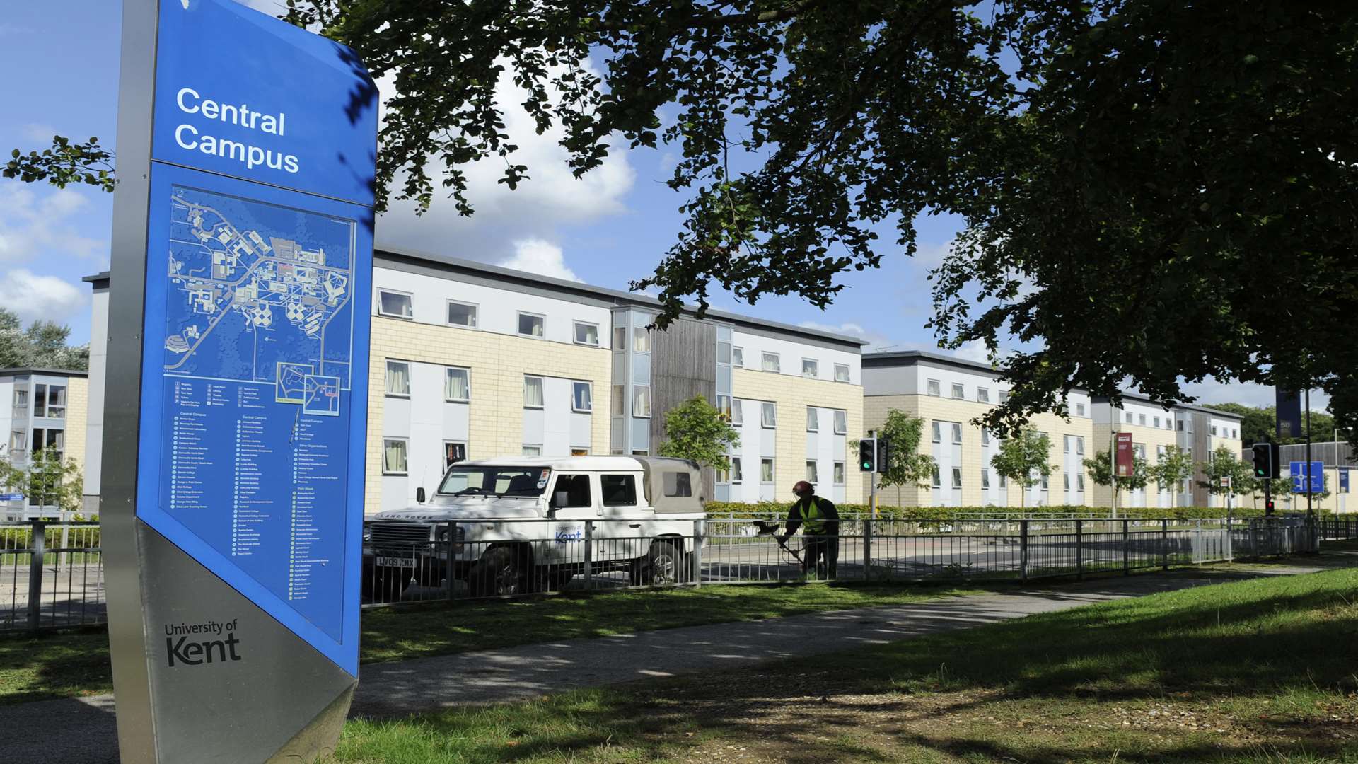 University of Kent campus in Canterbury