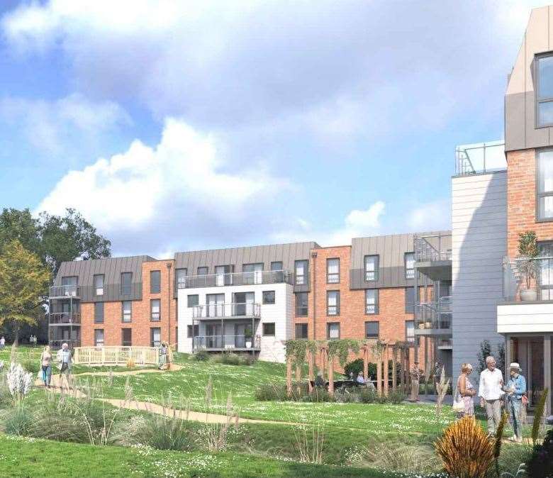 A CGI showing how the scheme is expected to look