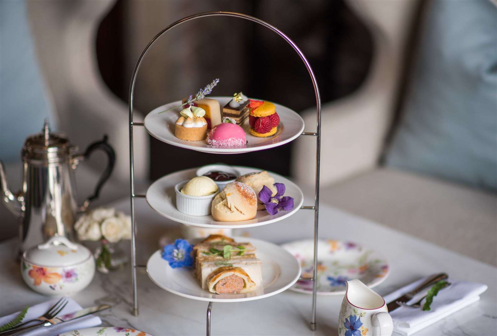 An afternoon tea at Eastwell Manor Champneys Spa will be up for grabs at the auction Picture: fleur challis photography