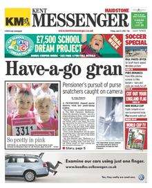 Kent Messenger front page Jun 11