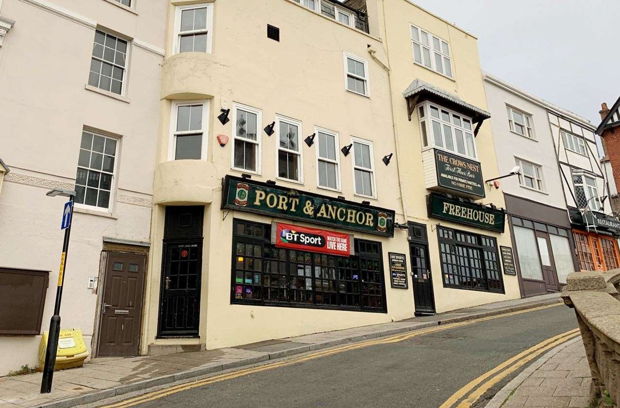 The Port and Anchor pub is up for grabs