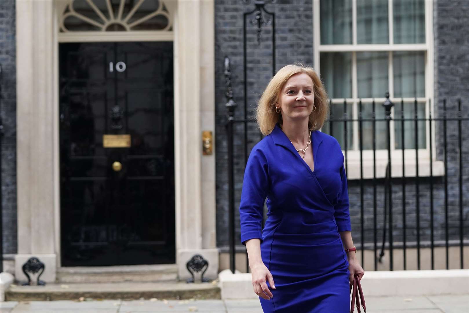 Newly-appointed Foreign Secretary Liz Truss leaves Number 10 Downing Street (Stefan Rousseau/PA)