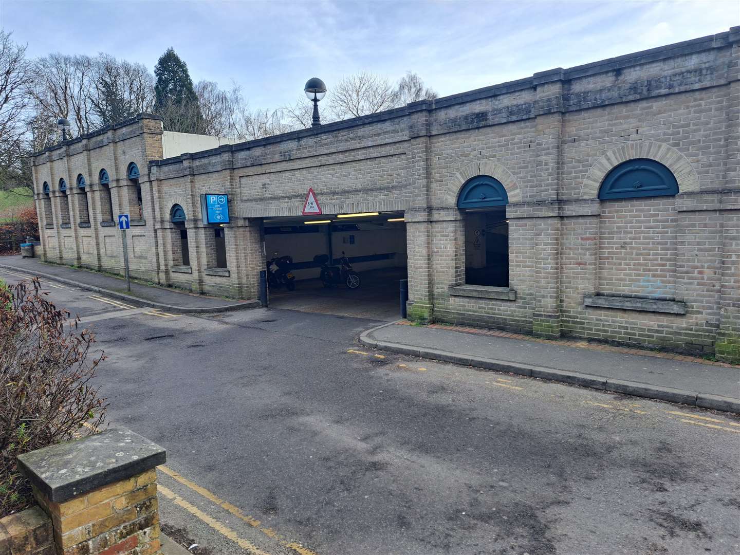 The Great Hall Car Park in Mount Pleasant Avenue