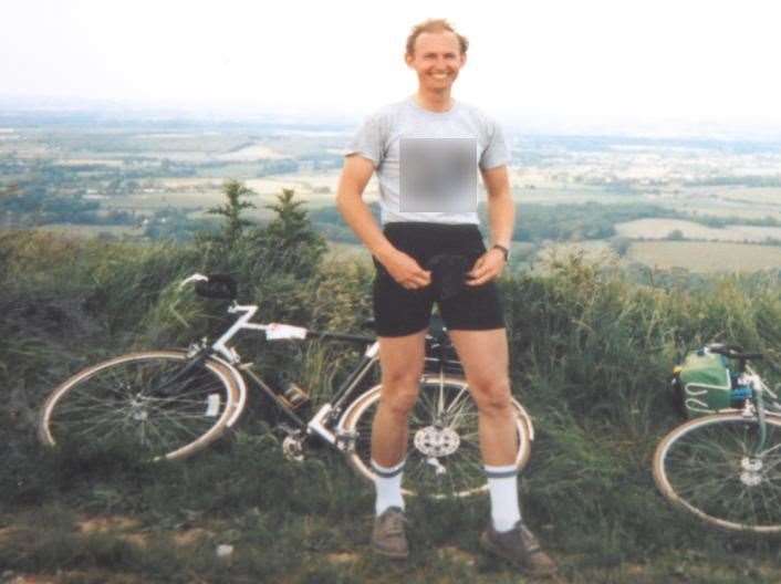 David Fuller while out on a cycle ride