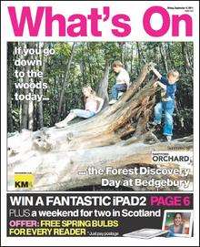 Bedgebury Forest stars on this week's What's On cover