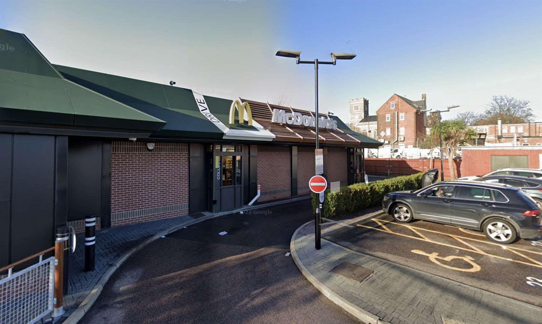 Cooney took a quantity of cash from McDonald's on Commercial Road, Strood. Picture: Google Maps