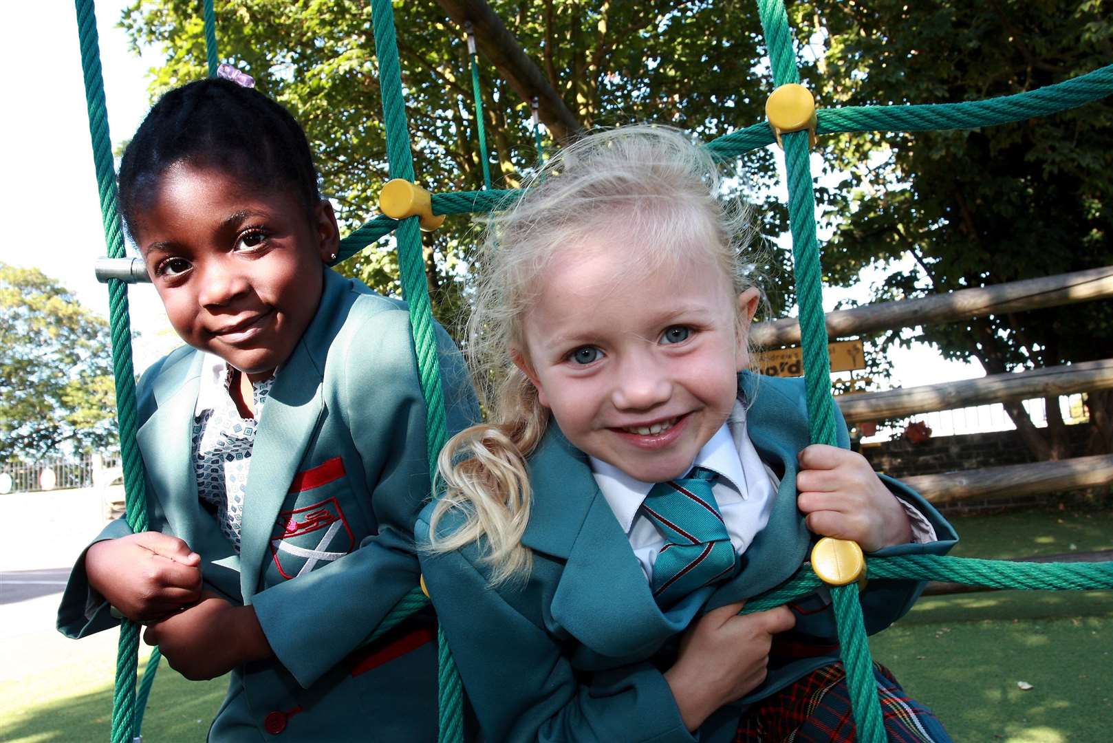 Children at St Andrew's School have been among those having their picture taken