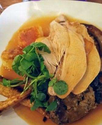 A typical dish on the menu at The Dove Dargate. Picture: TripAdvisor