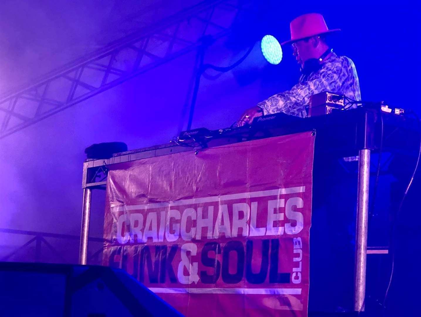 Former Red Dwarf star Craig Charles has been announced for the Soundcrash Funk and Soul Weekender next year